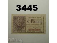 Quedlinburg 25 pfennig 1917 Γερμανία
