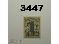 Regensburg 1 pfennig 1920 Γερμανία