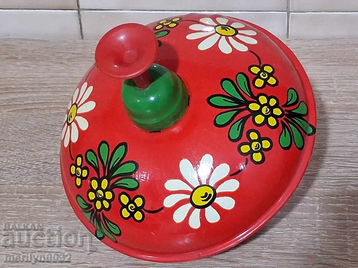 Детска ламаринена играчка пумпал в кутия Чехословакия - 7