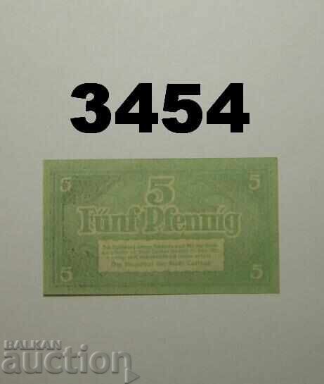 Cottbus 5 πένιγκ έως το 1921 Γερμανία με τιμή € 1.00 | 1.96 BGN