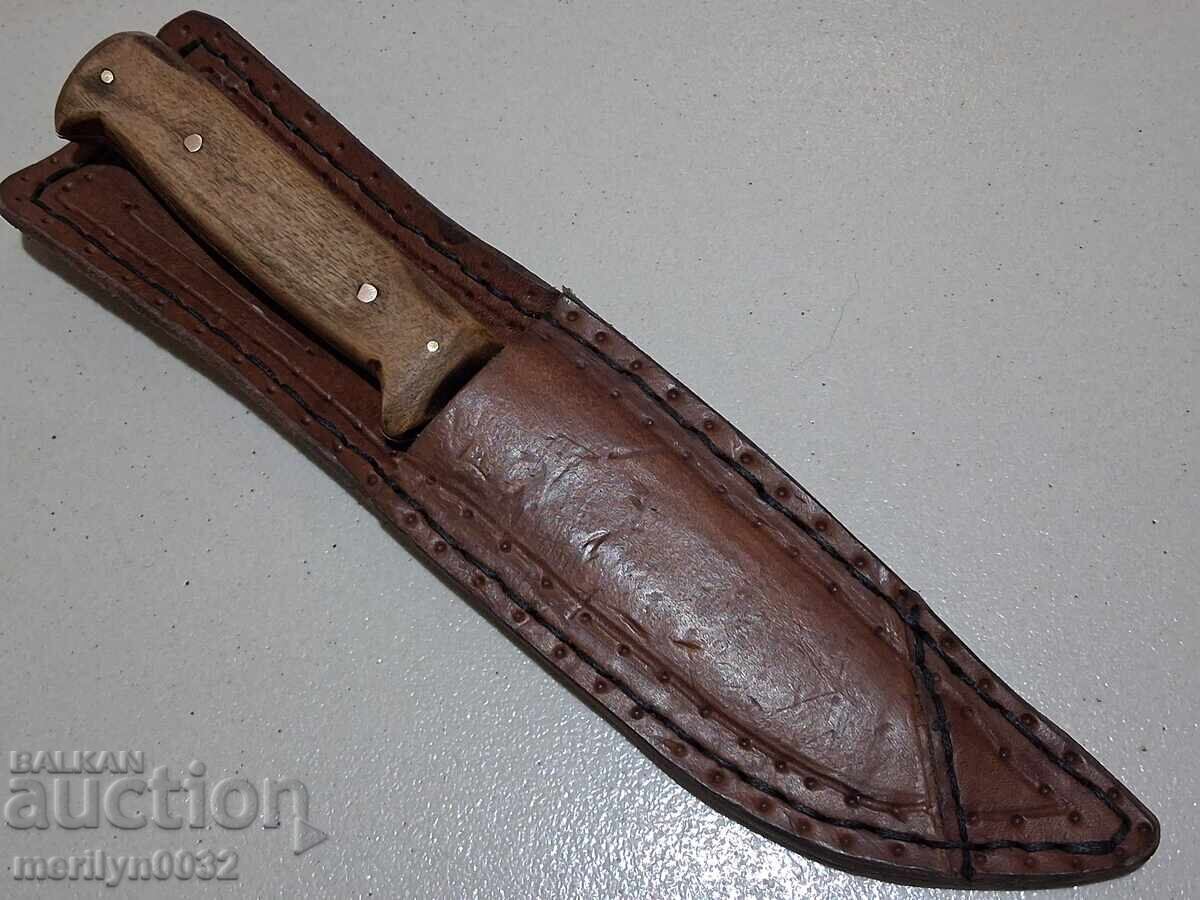 Δημοπρασία Τουριστικό μαχαίρι με θήκη για λεπτά μεζεδάκια