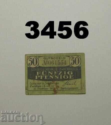Zwickau 50 pfennig until 1919 Germany