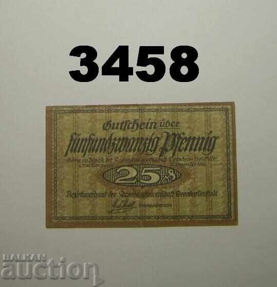 Dresden-Neustadt 25 pfennig until 1919 Germany