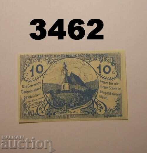 Engelhartszell 10 heller 1920 Austria with price € 1.00 | 1.96 BGN