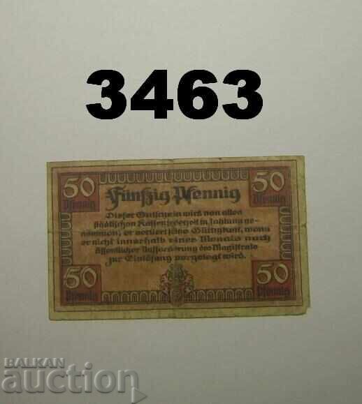 Erfurt 50 pfennig 1918 Γερμανία με τιμή € 0.50 | 0.98 BGN