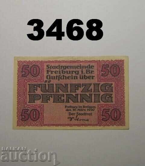 Freiburg i. Br. 50 pfennig 1920 Germania
