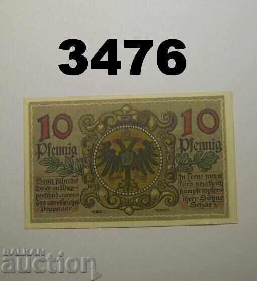 Invalid! Donauwörth 10 pfennig 1918 Germany with price € 15.00 | 29.34 BGN