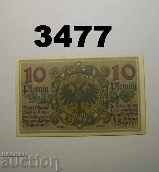 "Ungültig!" Donauwörth 10 pfennig 1918 Germania cu preț € 15.00 | 29.34 BGN