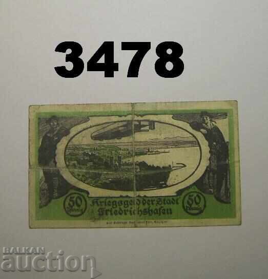 Friedrichshafen 50 pfennig până în 1920 Germania cu preț € 0.50 | 0.98 BGN
