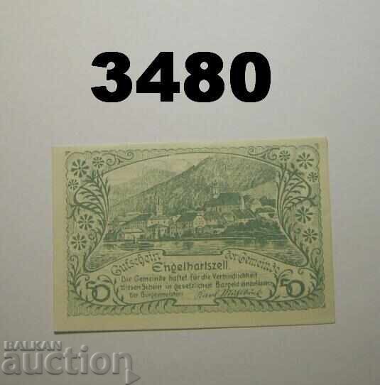 Engelhartszell 50 heller 1920 Австрия