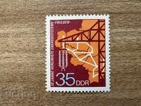 ГДР - 10 г. енергийна система „Фриден“ (1973) MNH