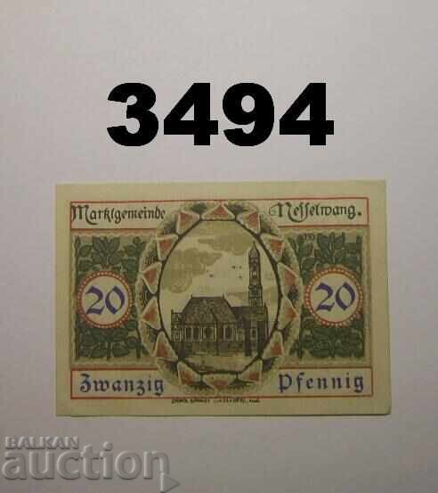 Nesselwang 20 pfennig 1918 Γερμανία με τιμή € 1.50 | 2.93 BGN