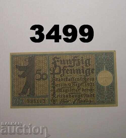 Berlin 50 pfennig 1921 Германия с цена € 0.50 | 0.98 лв.