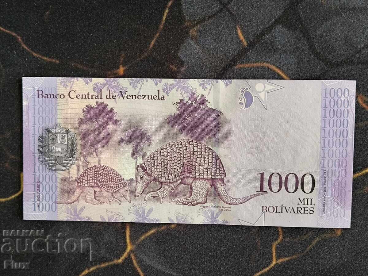 Τραπεζογραμμάτιο - Βενεζουέλα - 1000 μπολίβαρ UNC | 2017 με τιμή € 2.25 | 4.40 BGN