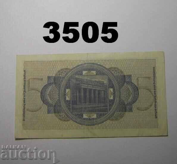 Γερμανία 5 μάρκα 1939 (Β' Παγκόσμιος Πόλεμος 1939-44) με τιμή € 3.00 | 5.87 BGN