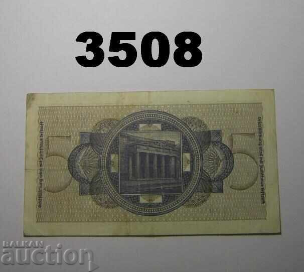 Germania 5 mărci 1939 (WWII 1939-44) cu preț € 2.00 | 3.91 BGN