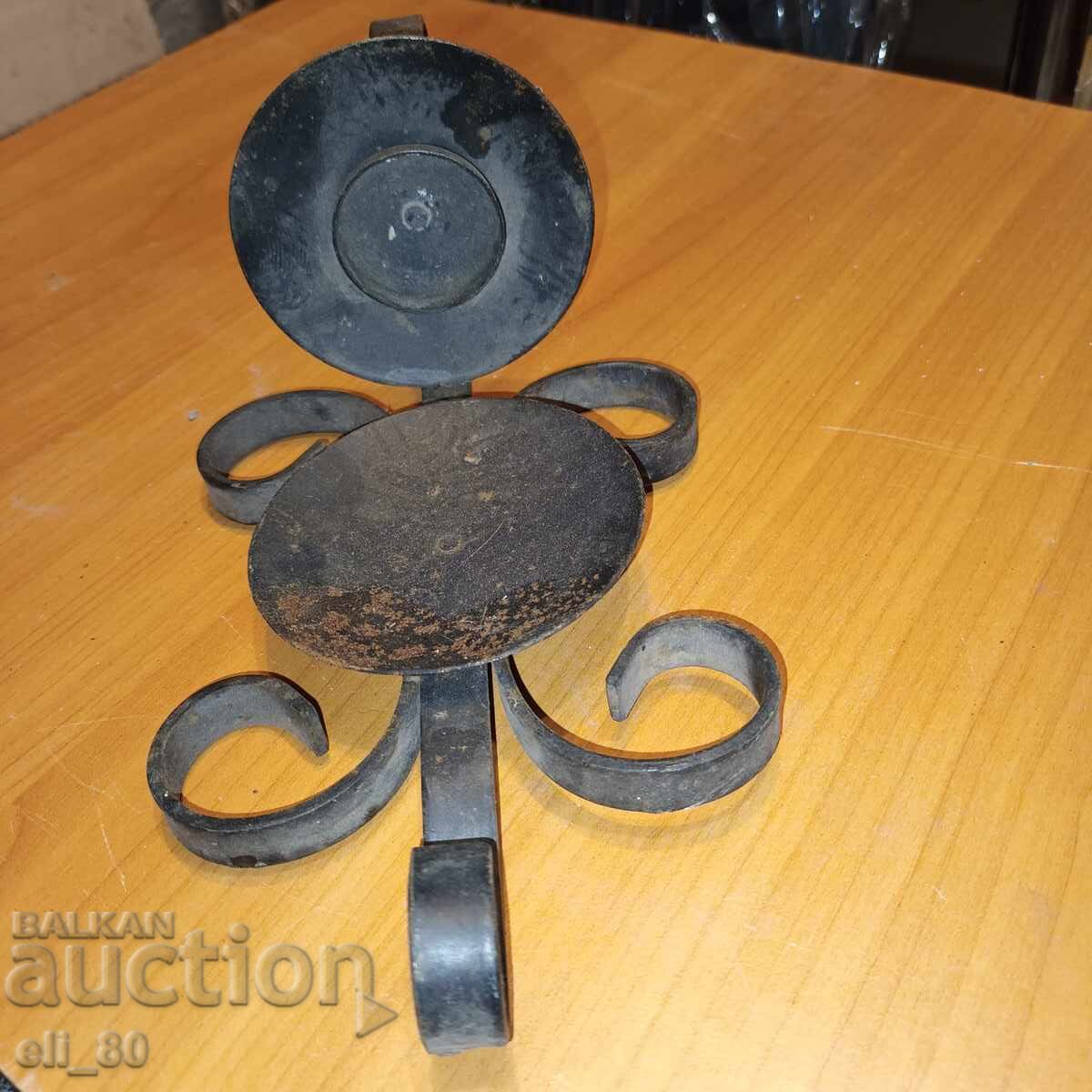 metal candlestick