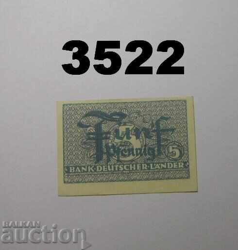 Germania BDL 5 pfennig 1948