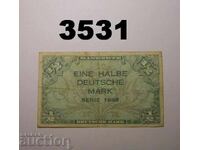 Германия BDL 1/2 марка 1948