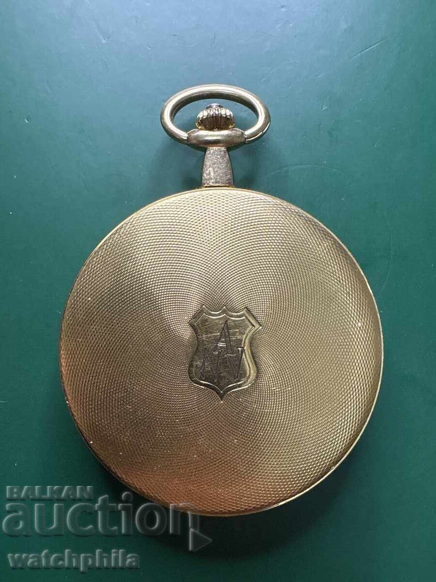 Δημοπρασία Επιχρυσωμένο ελβετικό ρολόι τσέπης Festina. Λειτουργεί. Άριστο