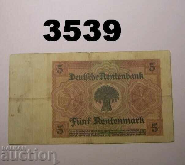 Γερμανία 5 ρέντενμαρκ 1926 με τιμή € 8.00 | 15.65 BGN