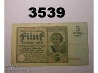 Γερμανία 5 ρέντενμαρκ 1926