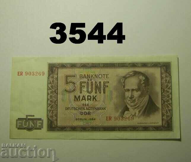 Γερμανία 5 μάρκα 1964 ΛΔΓ