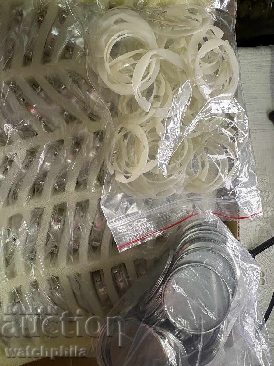 Ατσάλινες κάσες για ανδρικά ρολόγια, ολοκαίνουργιες, 50 τμχ - 7