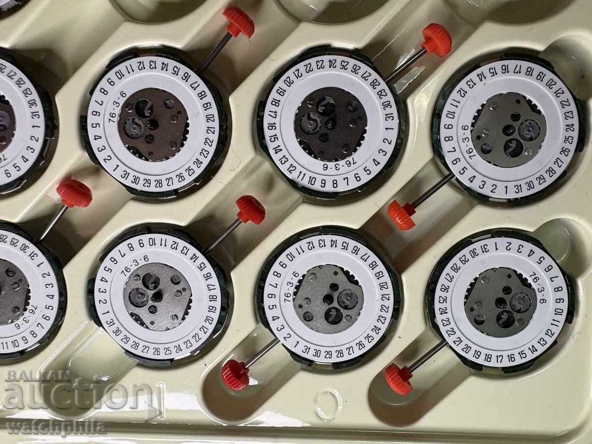 Μηχανισμοί ρολογιών Miyota 2115 Japan, ολοκαίνουργιοι, 45 τεμ με τιμή € 2.50 | 4.89 BGN