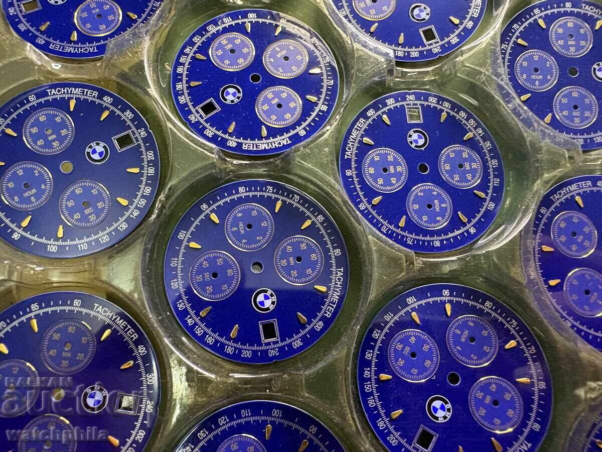 Καντράν χρονογράφου BMW για ανδρικά ρολόγια, καινούργια, 48 τεμ με τιμή € 2.50 | 4.89 BGN