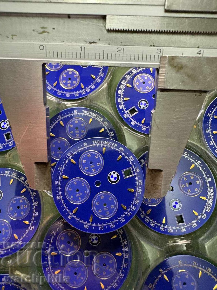 Καντράν χρονογράφου BMW για ανδρικά ρολόγια, καινούργια, 48 τεμ - 5