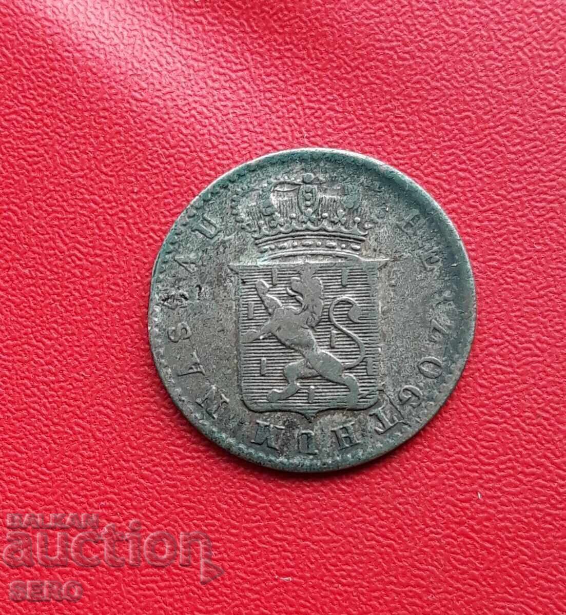 Germania-Nassau-6 kreuzer 1831-rară cu preț € 9.50 | 18.58 BGN
