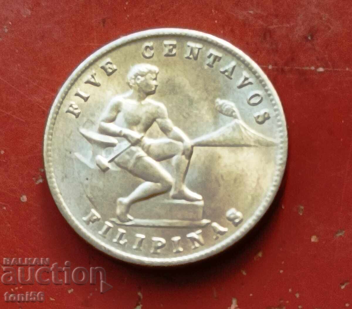 Филипини 5 цента 1944 UNC