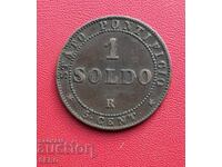 Vatican - 1 Soldo / 5 Centesimi / 1867