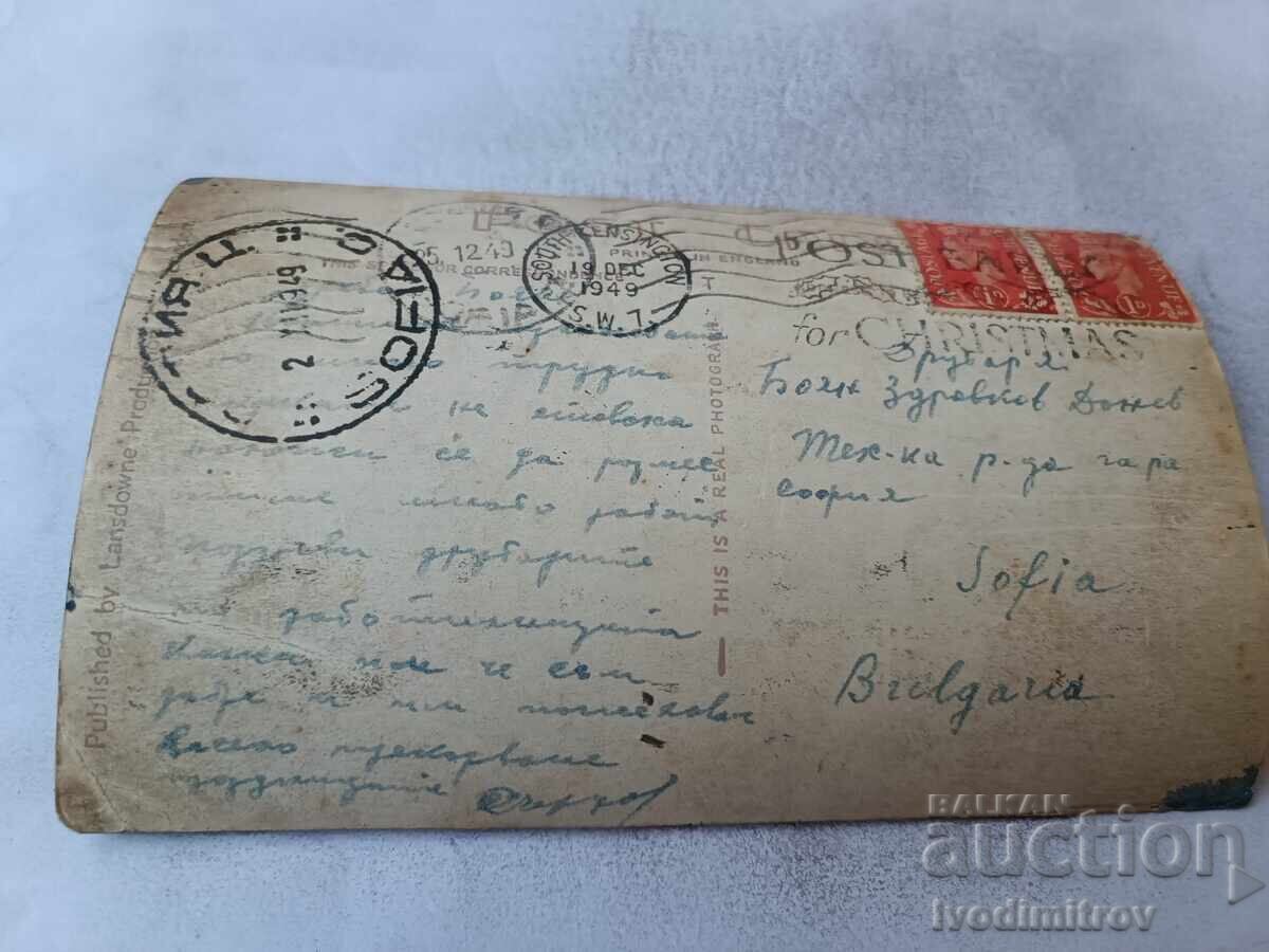 П К London The House of Parliament & Westminster Bridge 1949 с цена € 1.18 | 2.31 лв.