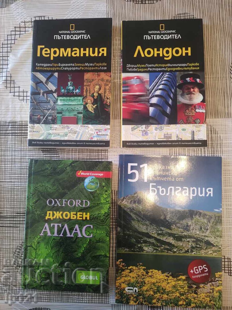 Ghiduri turistice National Geographic + Atlas