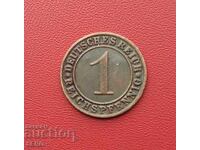 Germania-1 pfennig 1935 G-Karlsruhe