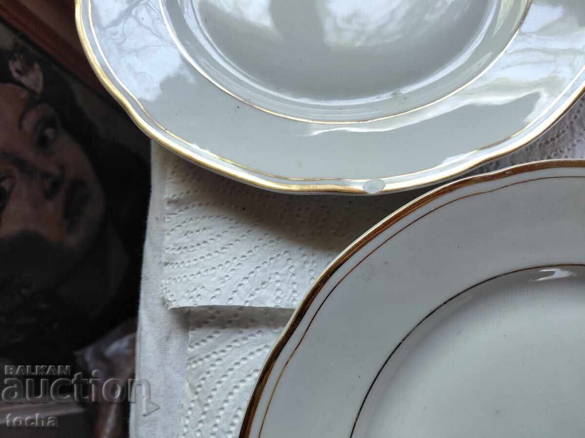 Δημοπρασία Παλιά βουλγάρικη πορσελάνη, πιάτα, παρτίδα τρία