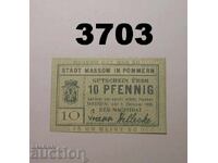 Massow 10 pfennig 1920 Germania