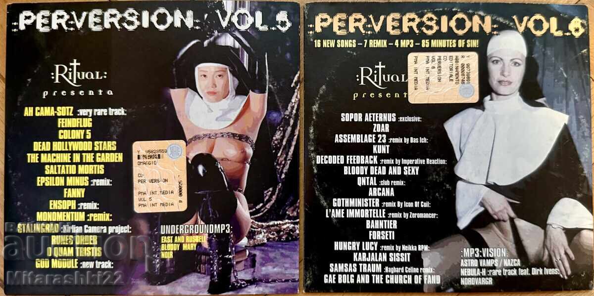 AUDIO DISCS, ORIGINAL CDs WITH MP3/CD MUSIC - 2 PCS