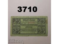 Cleve 25 pfennig 1920 Германия