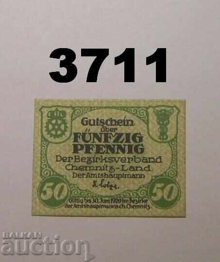 Chemnitz 50 pfennig bis 1920 Германия