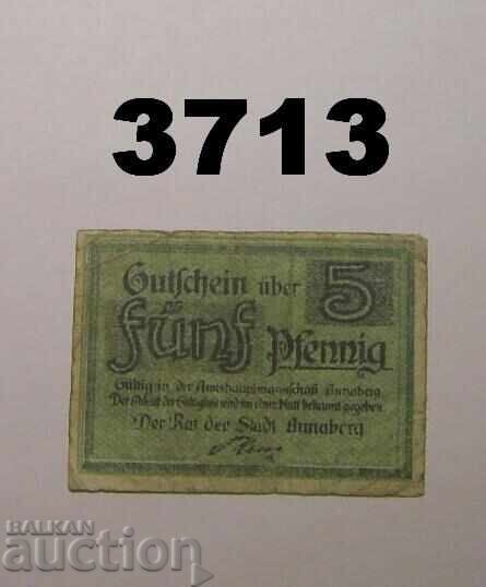Annaberg 5 pfennig 1920 Germany