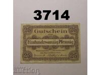 Hannover 25 pfennig 1920 Германия