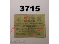Eisenach 50 pfennig 1919 Германия