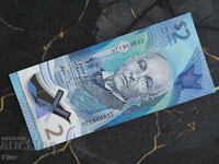 Bancnotă - Barbados - 2 dolari UNC | 2022