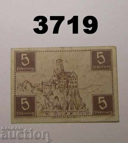 Württemberg-Hohenzollern 5 πφένιγκ 1947 Γερμανία με τιμή € 2.50 | 4.89 BGN