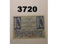 Württemberg-Hohenzollern 10 pfennig 1947 Германия