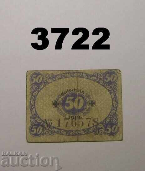 Glauchau 50 pfennig 1919 Germania cu preț € 0.50 | 0.98 BGN