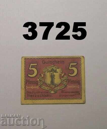 Netzschkau 5 pfennig Notgeld Germany